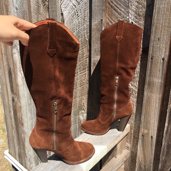 Brown Frye Boots size 7.5 - Picture 5 of 5